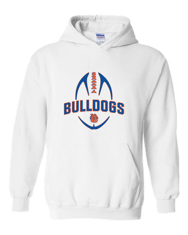 Yonkers Bulldogs Football #5 Men's Hoodie