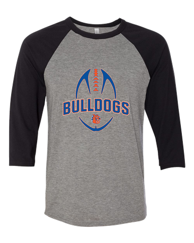 Yonkers Bulldogs Football #5 Men's Baseball T-Shirt