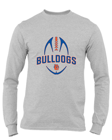 Yonkers Bulldogs Football #5 Men's Premium LS T-Shirt
