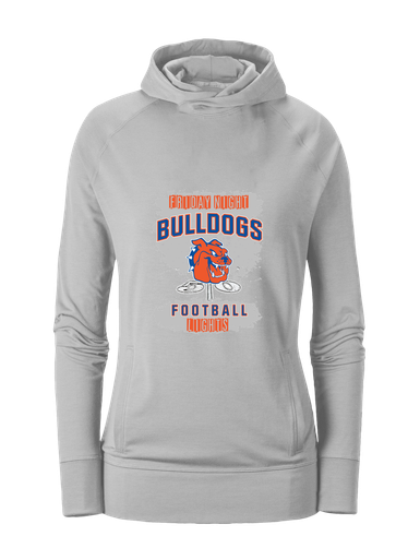 Yonkers Bulldogs Football #6 Women's Hoodie