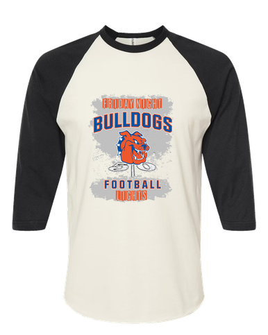 Yonkers Bulldogs Football #6 Men's Baseball T-Shirt