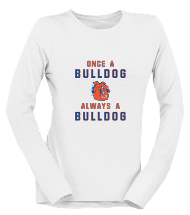 Yonkers Bulldogs Once A Women's Premium LS T-Shirt