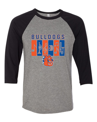 Yonkers Bulldogs Band # 2 Women's Baseball T-Shirt