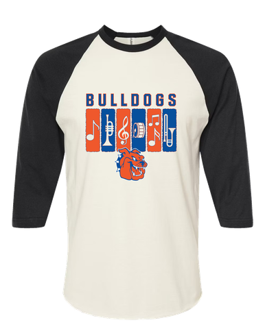 Yonkers Bulldogs Band # 2 Men's Baseball T-Shirt