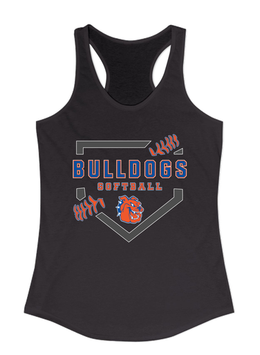 Yonkers Bulldogs Softball #2 Women's Tank Top