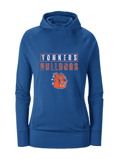 Yonkers Bulldogs Mascot #9 Women's Hoodie