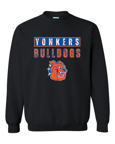 Yonkers Bulldogs Mascot #9 Men's Sweatshirt