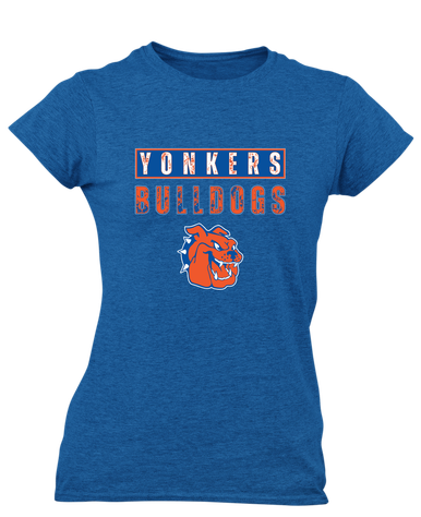 Yonkers Bulldogs Mascot #9 Women's Premium SS T-Shirt