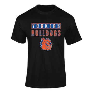 Yonkers Bulldogs Mascot #9 Men's SS T-Shirt
