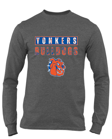 Yonkers Bulldogs Mascot #9 Men's Premium LS T-Shirt