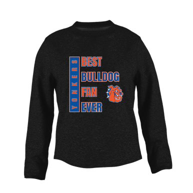 Yonkers Bulldogs Best Bulldog Fan Women's Sweatshirt