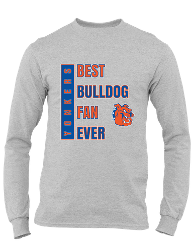 Yonkers Bulldogs Best Bulldog Fan Men's LS T-Shirt