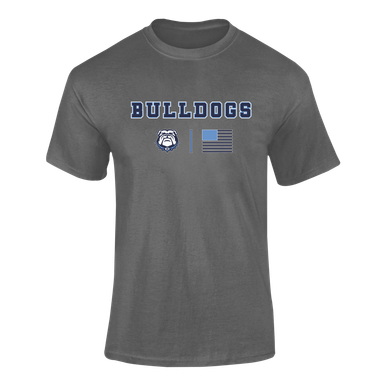Stone Bridge Bulldogs Team Colors Flag Men's SS T-Shirt