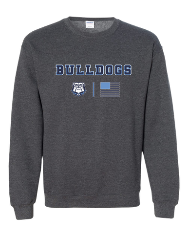 Stone Bridge Bulldogs Team Colors Flag Men's Sweatshirt