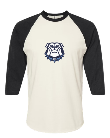 Stone Bridge Bulldogs Mascot #1 Men's Baseball T-Shirt