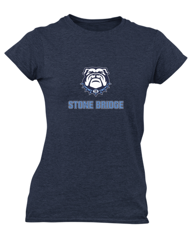 Stone Bridge Bulldogs Mascot #2 Women's SS T-Shirt