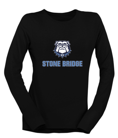 Stone Bridge Bulldogs Mascot #2 Women's Premium LS T-Shirt