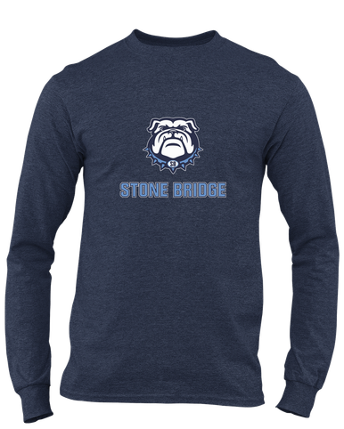 Stone Bridge Bulldogs Mascot #2 Men's Premium LS T-Shirt