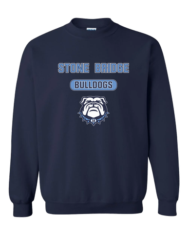 Stone Bridge Bulldogs Mascot #3 Men's Sweatshirt