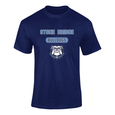 Stone Bridge Bulldogs Mascot #3 Men's SS T-Shirt