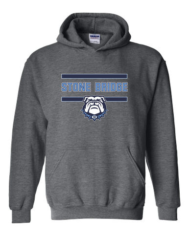 Stone Bridge Bulldogs Mascot #4 Men's Hoodie