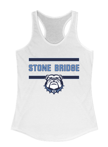 Stone Bridge Bulldogs Mascot #4 Women's Tank Top