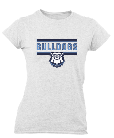 Stone Bridge Bulldogs Mascot #5 Women's SS T-Shirt