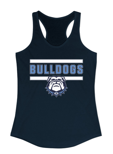 Stone Bridge Bulldogs Mascot #5 Women's Tank Top