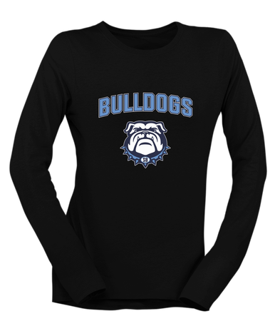 Stone Bridge Bulldogs Mascot #6 Women's Premium LS T-Shirt