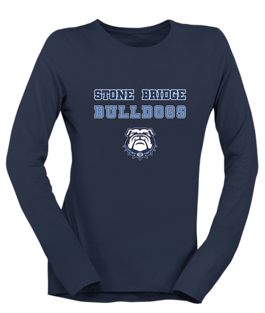 Stone Bridge Bulldogs Spirit Women's LS T-Shirt