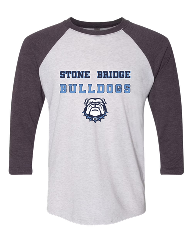 Stone Bridge Bulldogs Spirit Women's Baseball T-Shirt