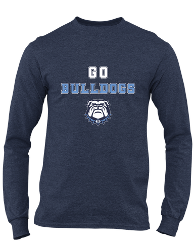 Stone Bridge Bulldogs Go Team Men's LS T-Shirt