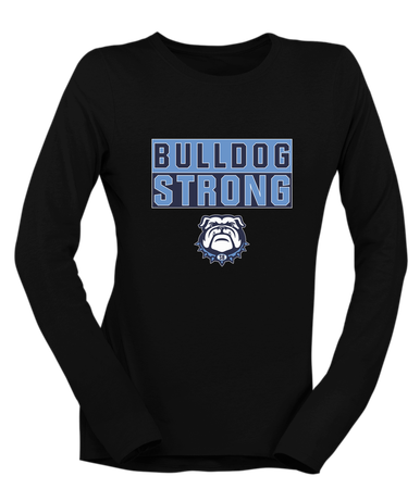 Stone Bridge Bulldogs Strong #1 Women's Premium LS T-Shirt