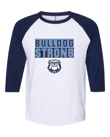 Stone Bridge Bulldogs Strong #1 Men's Baseball T-Shirt