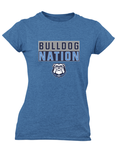 Stone Bridge Bulldogs Nation #1 Women's Premium SS T-Shirt