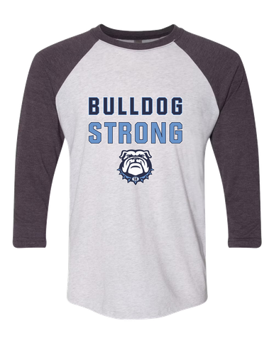 Stone Bridge Bulldogs Strong #2 Men's Baseball T-Shirt