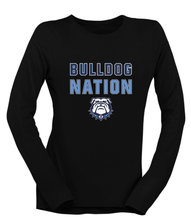 Stone Bridge Bulldogs Nation #2 Women's LS T-Shirt