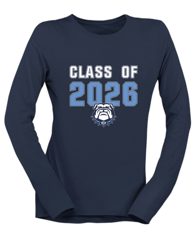 Stone Bridge Bulldogs Class of 2026 Women's Premium LS T-Shirt