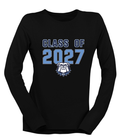 Stone Bridge Bulldogs Class of 2027 Women's Premium LS T-Shirt