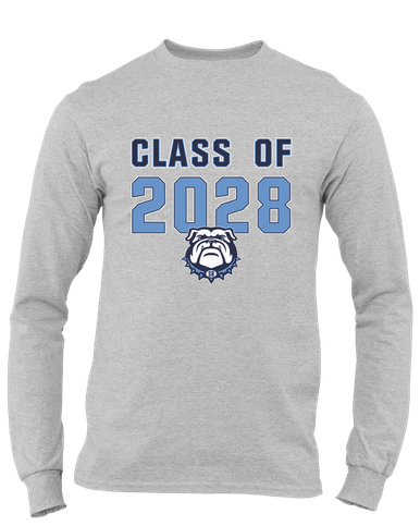 Stone Bridge Bulldogs Class of 2028 Men's LS T-Shirt