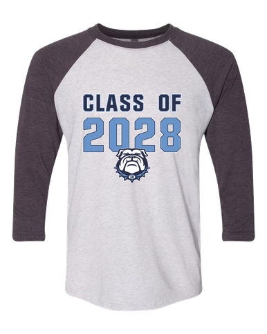 Stone Bridge Bulldogs Class of 2028 Women's Baseball T-Shirt