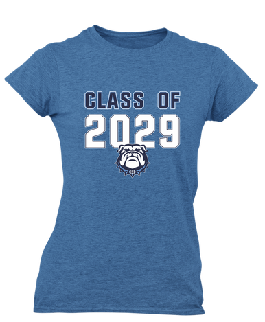 Stone Bridge Bulldogs Class of 2029 Women's Premium SS T-Shirt