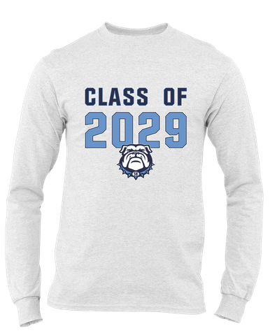 Stone Bridge Bulldogs Class of 2029 Men's LS T-Shirt
