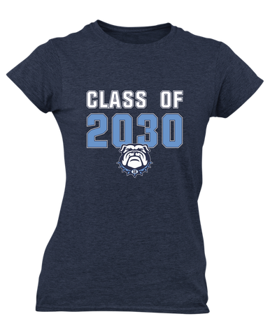 Stone Bridge Bulldogs Class of 2030 Women's Premium SS T-Shirt