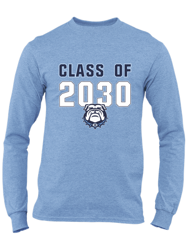 Stone Bridge Bulldogs Class of 2030 Men's LS T-Shirt