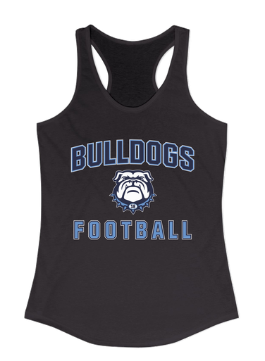Stone Bridge Bulldogs Football #1 Women's Tank Top