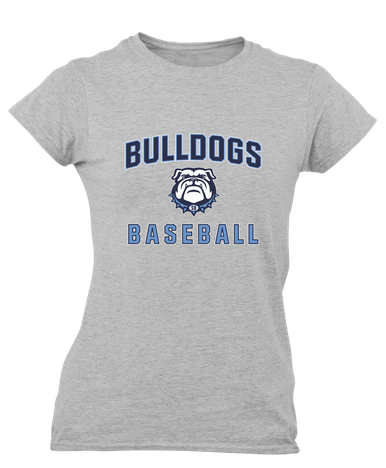 Stone Bridge Bulldogs Baseball #1 Women's SS T-Shirt