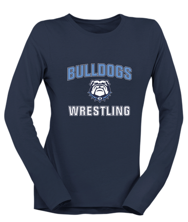 Stone Bridge Bulldogs Wrestling Women's LS T-Shirt