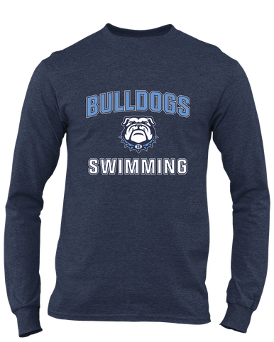 Stone Bridge Bulldogs Swimming Men's LS T-Shirt