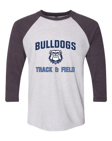 Stone Bridge Bulldogs Track & Field Men's Baseball T-Shirt